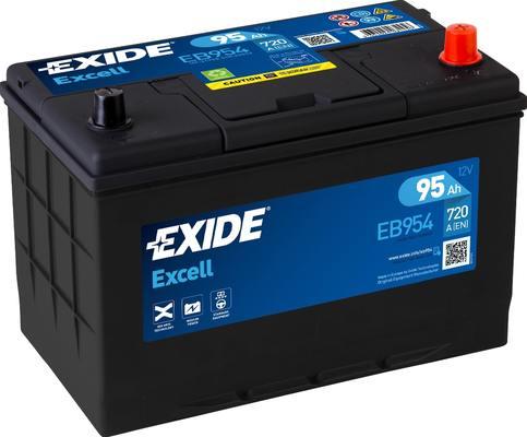 Exide EB954 - Стартерная аккумуляторная батарея, АКБ unicars.by