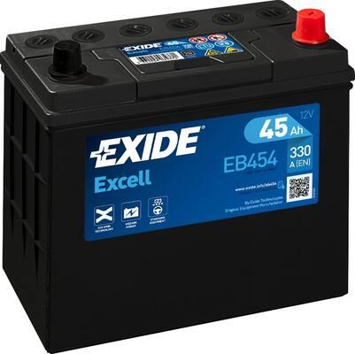 Exide EB454 - Стартерная аккумуляторная батарея, АКБ unicars.by