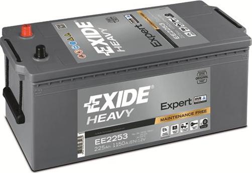 Exide EE2253 - Стартерная аккумуляторная батарея, АКБ unicars.by