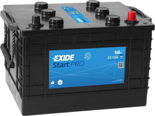 Exide EG145A - Стартерная аккумуляторная батарея, АКБ unicars.by