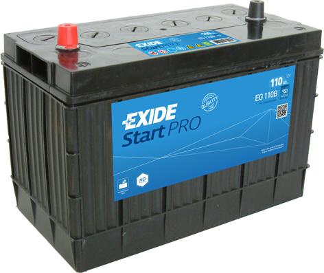 Exide EG110B - Стартерная аккумуляторная батарея, АКБ unicars.by