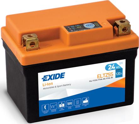 Exide ELTZ5S - Стартерная аккумуляторная батарея, АКБ unicars.by