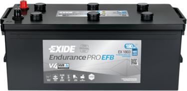 Exide EX1803 - Стартерная аккумуляторная батарея, АКБ unicars.by