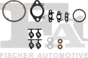 FA1 KT120860E - Установочный комплект, турбокомпрессор unicars.by