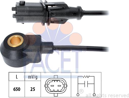 FACET 9.3223 - Датчик детонации unicars.by