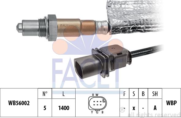 FACET 10.8491 - Лямбда-зонд, датчик кислорода unicars.by