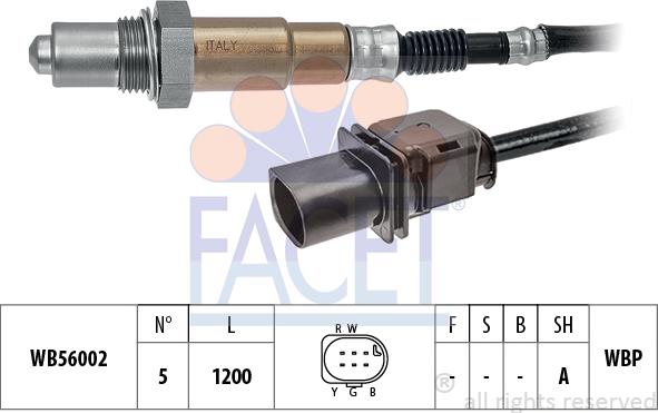 FACET 10.8481 - Лямбда-зонд, датчик кислорода unicars.by