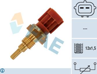 FAE 33475 - Датчик, температура охлаждающей жидкости unicars.by