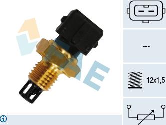 FAE 33160 - Датчик, температура впускаемого воздуха unicars.by