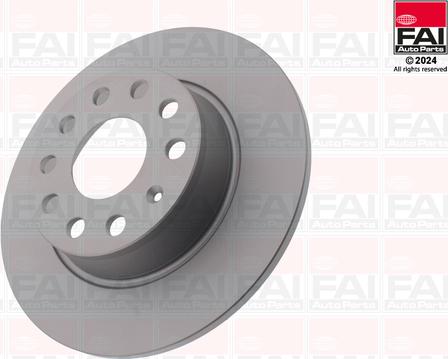 FAI AutoParts BD109 - Тормозной диск unicars.by