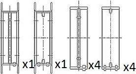 FAI AutoParts BM1040-025 - Подшипник коленвала unicars.by