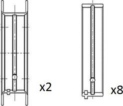 FAI AutoParts BM1065-025 - Подшипник коленвала unicars.by