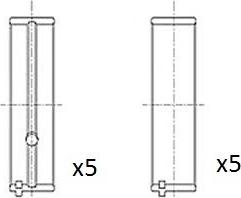 FAI AutoParts BM1038-050 - Подшипник коленвала unicars.by