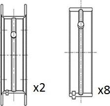 FAI AutoParts BM1037-STD - Подшипник коленвала unicars.by