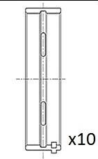 FAI AutoParts BM1025-010 - Подшипник коленвала unicars.by