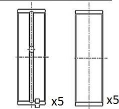 FAI AutoParts BM1023-030 - Подшипник коленвала unicars.by