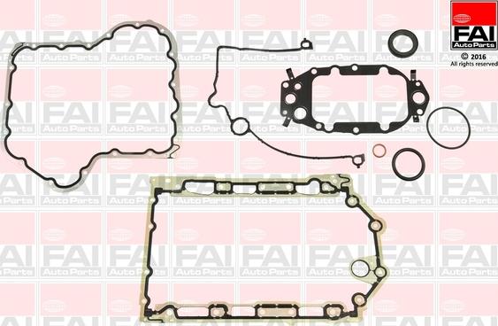 FAI AutoParts CS1616 - Комплект прокладок, блок-картер двигателя unicars.by