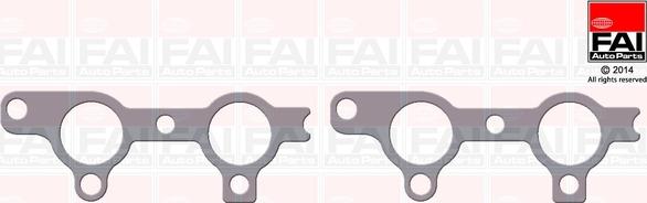 FAI AutoParts EM2255 - Комплект прокладок, выпускной коллектор unicars.by