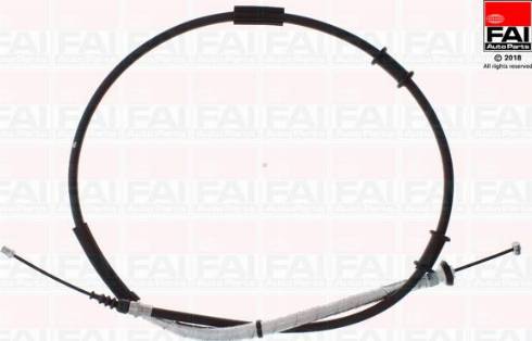 FAI AutoParts FBC0318 - Тросик, cтояночный тормоз unicars.by