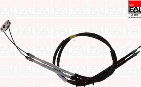 FAI AutoParts FBC0370 - Тросик, cтояночный тормоз unicars.by