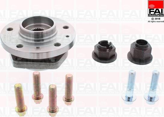 FAI AutoParts FHBK1070 - Комплект подшипника ступицы колеса unicars.by