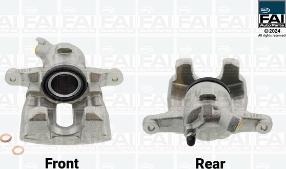 FAI AutoParts FPCA126L - Тормозной суппорт unicars.by