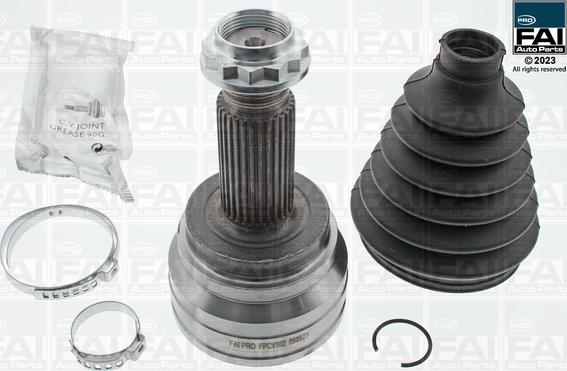 FAI AutoParts FPCV162 - Шарнирный комплект, ШРУС, приводной вал unicars.by