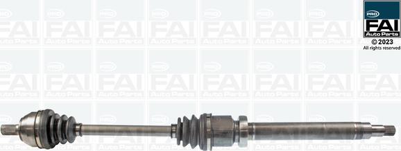 FAI AutoParts FPDS140 - Приводной вал unicars.by