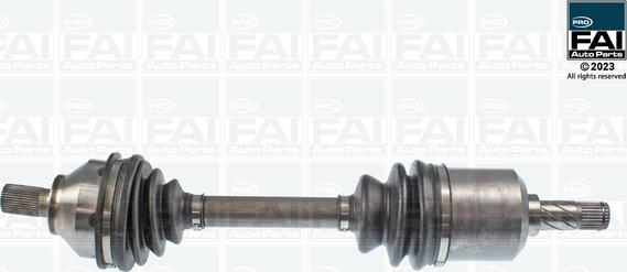 FAI AutoParts FPDS161 - Приводной вал unicars.by