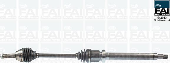 FAI AutoParts FPDS102 - Приводной вал unicars.by