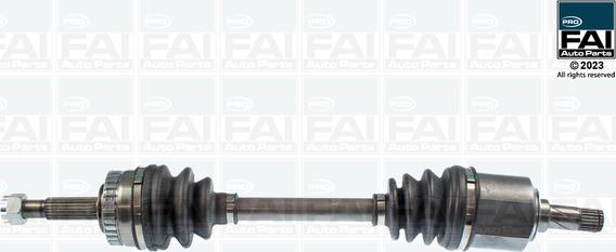 FAI AutoParts FPDS116 - Приводной вал unicars.by