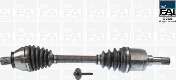 FAI AutoParts FPDS139 - Приводной вал unicars.by