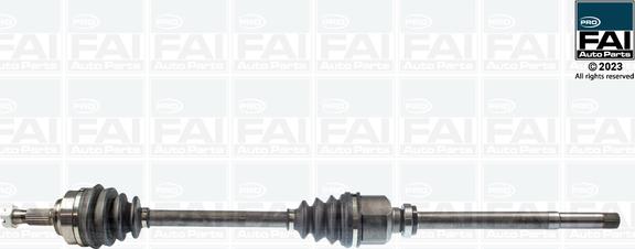 FAI AutoParts FPDS138 - Приводной вал unicars.by