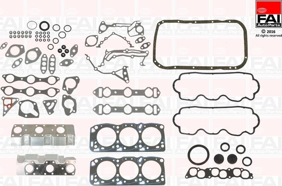 FAI AutoParts FS982 - Комплект прокладок, двигатель unicars.by