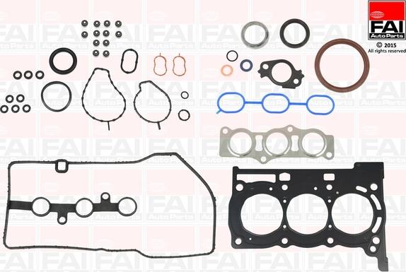 FAI AutoParts FS2120 - Комплект прокладок, двигатель unicars.by