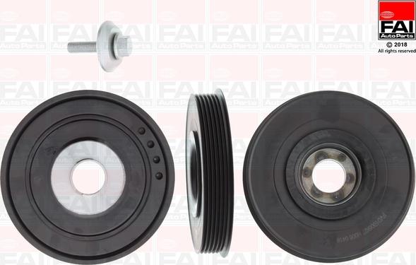 FAI AutoParts FVD1006K - Шкив коленчатого вала unicars.by