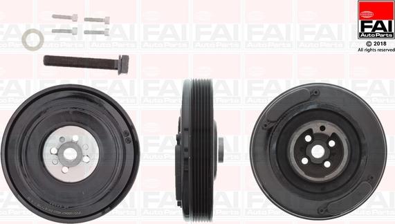 FAI AutoParts FVD1000K - Шкив коленчатого вала unicars.by