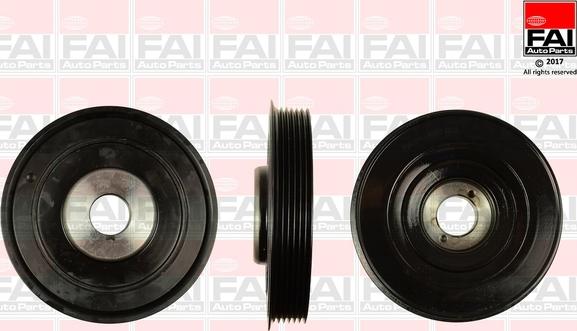 FAI AutoParts FVD1011 - Шкив коленчатого вала unicars.by