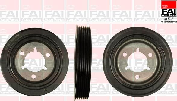 FAI AutoParts FVD1012 - Шкив коленчатого вала unicars.by