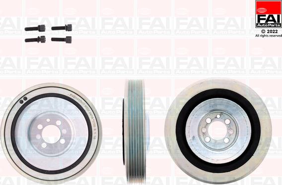 FAI AutoParts FVD1017K - Шкив коленчатого вала unicars.by