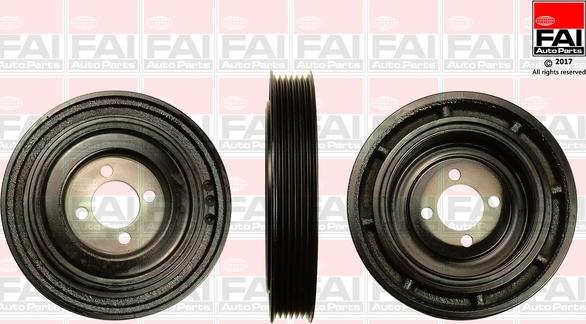 FAI AutoParts FVD1031 - Шкив коленчатого вала unicars.by