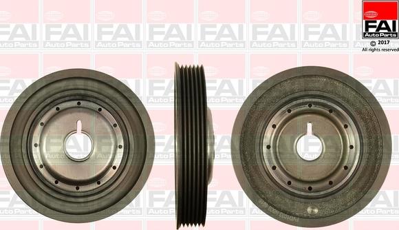 FAI AutoParts FVD1033 - Шкив коленчатого вала unicars.by