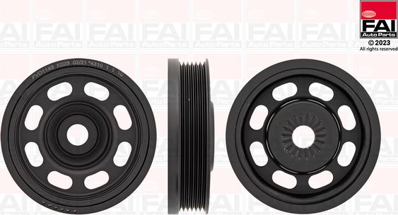 FAI AutoParts FVD1143 - Шкив коленчатого вала unicars.by