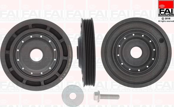 FAI AutoParts FVD1155K - Шкив коленчатого вала unicars.by