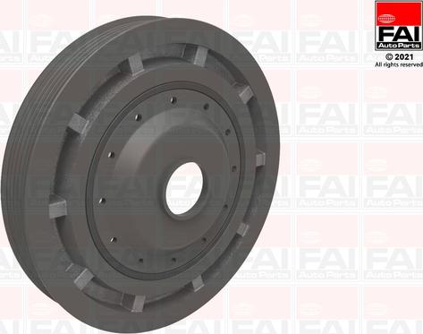 FAI AutoParts FVD1155 - Шкив коленчатого вала unicars.by