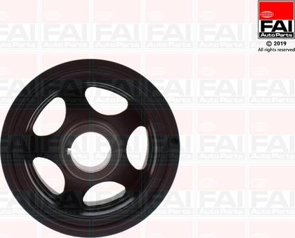 FAI AutoParts FVD1112 - Шкив коленчатого вала unicars.by