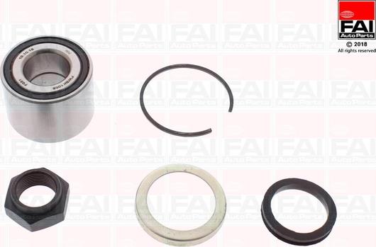 FAI AutoParts FWBK1065 - Комплект подшипника ступицы колеса unicars.by