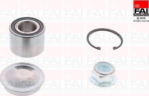 FAI AutoParts FWBK1062 - Комплект подшипника ступицы колеса unicars.by