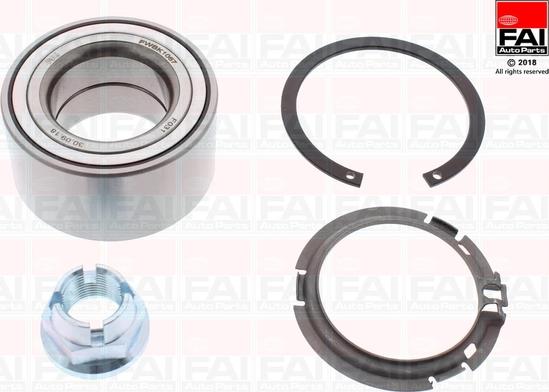 FAI AutoParts FWBK1067 - Комплект подшипника ступицы колеса unicars.by