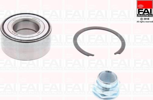 FAI AutoParts FWBK1015 - Комплект подшипника ступицы колеса unicars.by